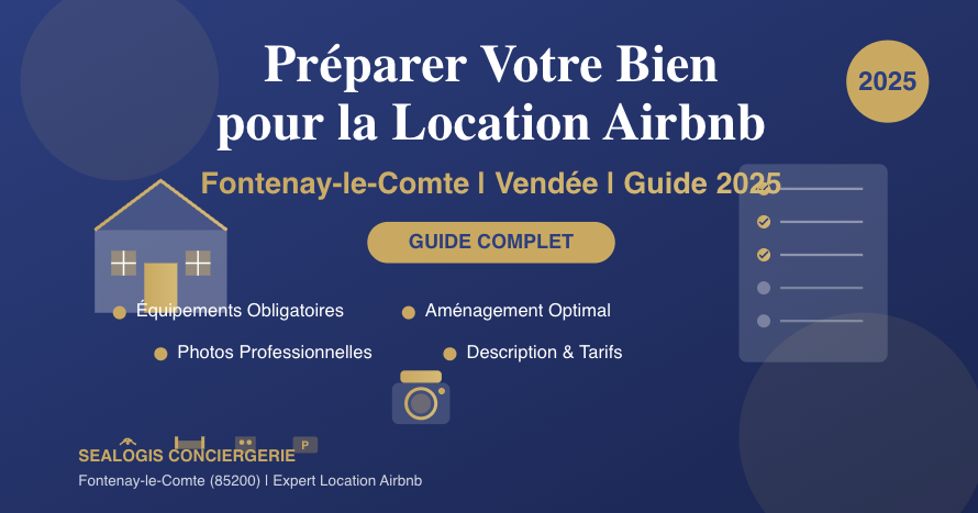 Comment Préparer votre Bien pour la Location Airbnb à Fontenay-le-Comte